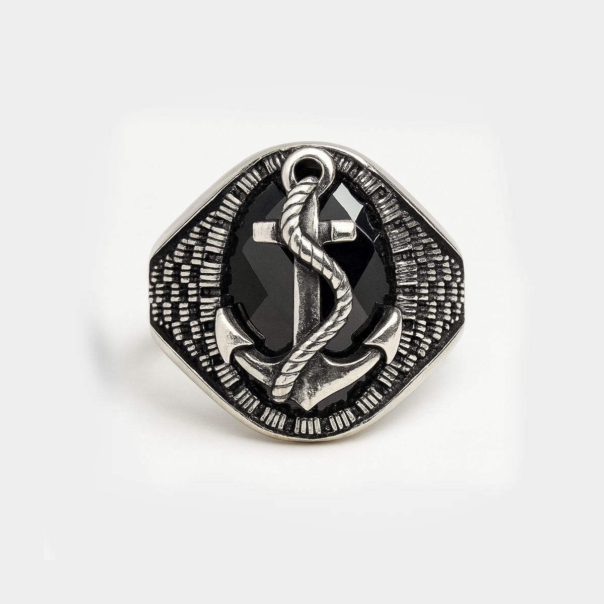 Onyx Tarazu Turkish ring