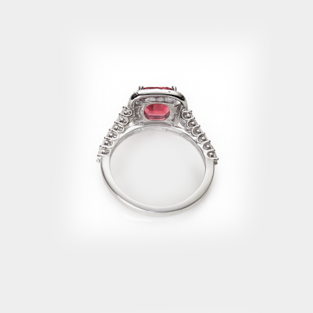 Red Sapphire Stone Ring