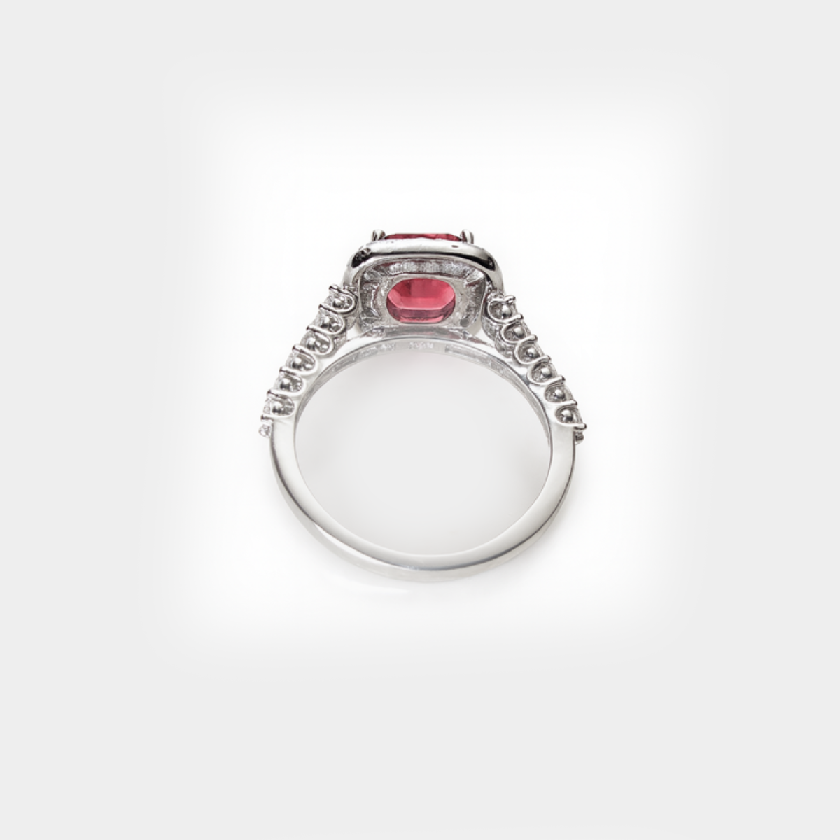 Red Sapphire Stone Ring